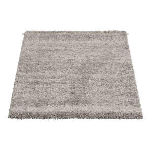 Leen Bakker - Vloerkleed Domino - 80x150 Cm - Polypropyleen - Grijs