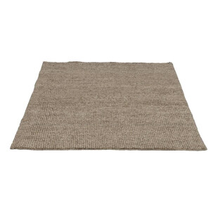 Leen Bakker - Vloerkleed Burley - Lichtbruin - 190x280 Cm - Katoen/Wol - Bruin#Bruin