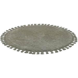 Leen Bakker - Vloerkleed Raya - Ø100 Cm - Katoen - Groen