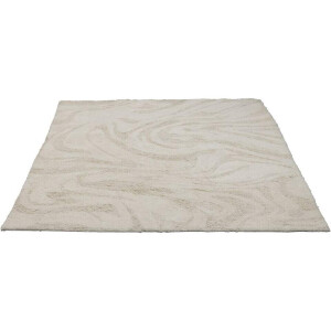 Leen Bakker - Vloerkleed Delhi - 120x170 Cm - Gerecycled Kunststof - Wit