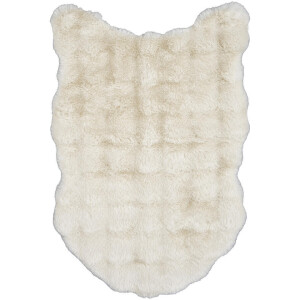 Leen Bakker - Vloerkleed Polar - 60x90 Cm - Polyester - Crème