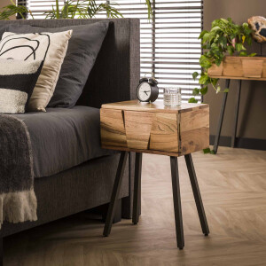 LifestyleFurn Nachtkastje 'Eryka' Acaciahout