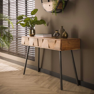 LifestyleFurn Sidetable 'Eryka' Acaciahout, 125cm