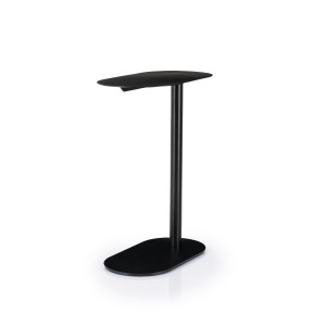 By-Boo Laptoptafel 'Spot' 55cm hoog, kleur Zwart