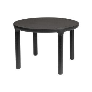 Zuiver Ronde Salontafel 'Storm' Eikenhout, 60cm, kleur Zwart