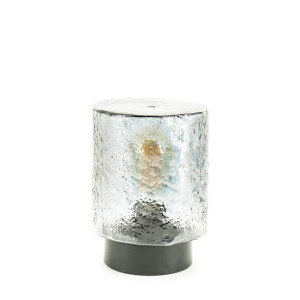 By-Boo Tafellamp 'Silon' Glas, 24cm hoog