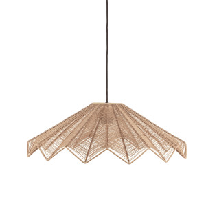 By-Boo Hanglamp 'Varjo' 51cm, kleur Oudroze