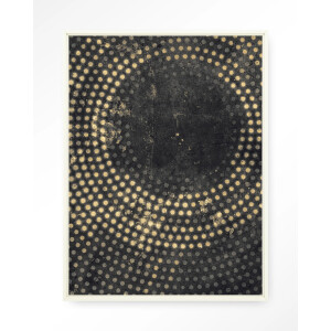 Urban Cotton Wandkleed 'Cala' 145 x 190cm in Floating Frame - off white