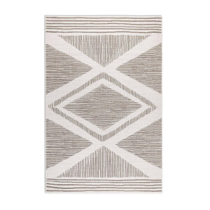 Vloerkleed Rhombus in- & outdoor dubbelzijdig | Elle Decoration