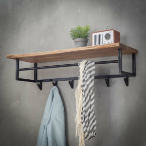 Kapstok 'Toni' 100cm, met 6 haken