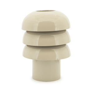 By-Boo Tafellamp 'Curo' 35cm hoog, kleur Taupe