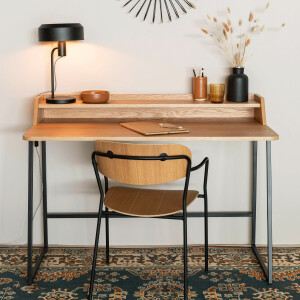 ZILT Bureau 'Kamo' Eikenhout, kleur Naturel