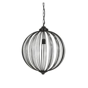 Light & Living Hanglamp 'Mala' 50cm, mat zwart