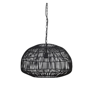Light & Living Hanglamp 'Temari' 57cm, mat zwart