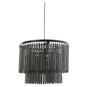 Light & Living Hanglamp 'Gulag' 60cm, kleur Zwart