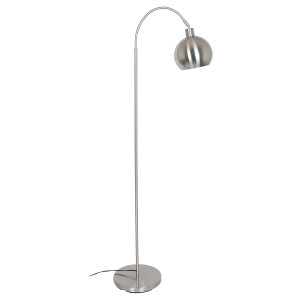 Artistiq Vloerlamp 'Foster' 153cm hoog, kleur Zilver