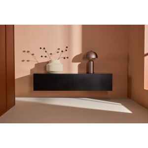 Nohr Hangend TV-meubel 'Ericka' MDF, 160cm, kleur Zwart