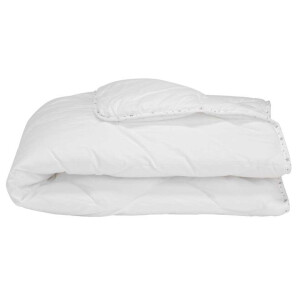 Leen Bakker - Dekbed Juul (peuter) - 120x150 Cm - Katoen/Polyester - Wit
