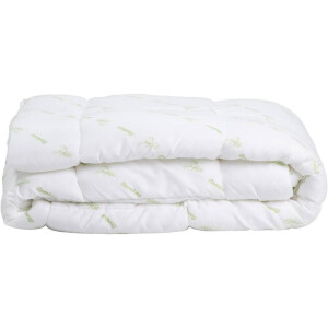 Leen Bakker - Dekbed - Middelwarm - 140x200 Cm - Bamboe - Wit