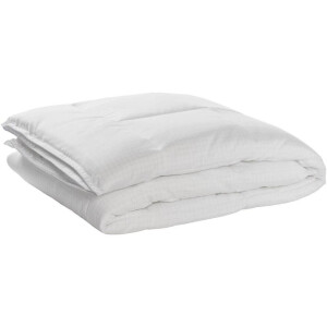 Leen Bakker - Dekbed Carbon Anti Stress - 4 Seizoenen - 140x200 Cm - Microvezel/Carbon - Wit