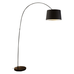 Artistiq Vloerlamp 'Kellie' 205cm hoog, kleur Zwart