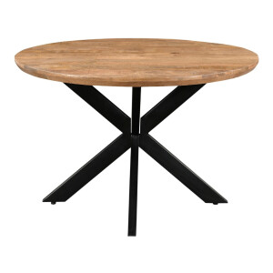 Livingfurn Ronde Eettafel 'Jesper' Mangohout, 140cm