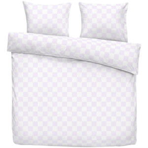 Leen Bakker - Dekbedovertrek Stella - 240x200/220 Cm - Katoen - Roze