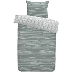 2e Halve Prijs Leen Bakker - Dekbedovertrek Arthur - 140x220 Cm - Polyester - Groen