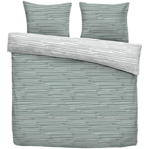 2e Halve Prijs Leen Bakker - Dekbedovertrek Arthur - 240x220 Cm - Polyester - Groen