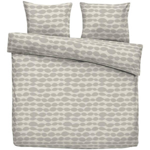 2e Halve Prijs Leen Bakker - Dekbedovertrek Alan - 200x220 Cm - Katoen/Polyester - Beige