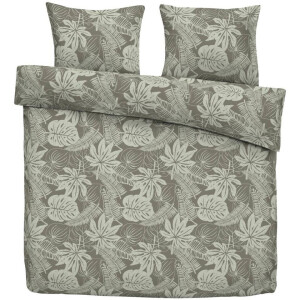 2e Halve Prijs Leen Bakker - Dekbedovertrek Joep - 240x220 Cm - Katoen/Polyester - Groen