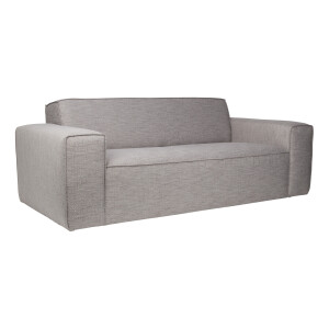 Zuiver 2,5-zits Bank 'Bor' kleur Grijs