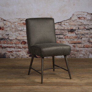 Tower Living Eetkamerstoel 'Belmonte', kleur grijs