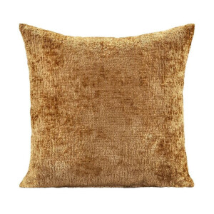 2e Halve Prijs Leen Bakker - Sierkussen Haydn - Brons - 45x45 Cm - Polyester - Bronskleurig - 10x45x45 Cm