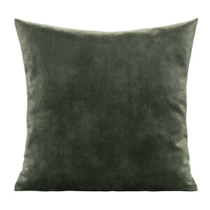 1+1 Gratis Leen Bakker - Sierkussen Mathis - 45x45 Cm - Polyester/Velvet - Groen - 10x45x45 Cm