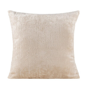 2e Halve Prijs Leen Bakker - Sierkussen Runa - 45x45 Cm - Polyester - Beige
