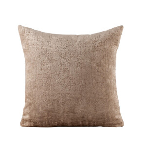 1+1 Gratis Leen Bakker - Sierkussen Runa - 45x45 Cm - Polyester - Taupe