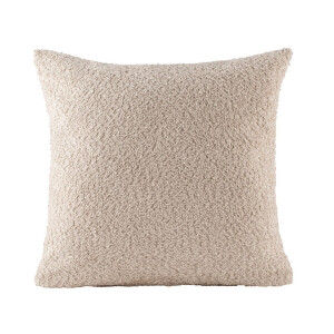 2e Halve Prijs Leen Bakker - Sierkussen Vayen - 45x45 Cm - Polyester - Beige