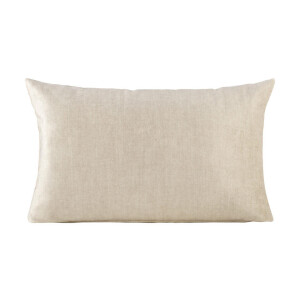 1+1 Gratis Leen Bakker - Sierkussen Micha - 30x50 Cm - Polyester - Beige