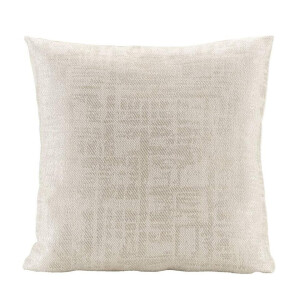 25% korting - Leen Bakker - Sierkussen Lucia - Goudkleur/crème - 45x45 Cm - Polyester - Goudkleurig#Crème