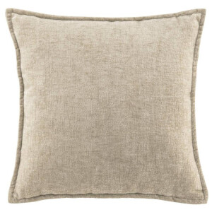 2e Halve Prijs Leen Bakker - Sierkussen Jane - Zand - 45x45 Cm - Polyester - Beige - 10x45x45 Cm
