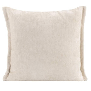 2e Halve Prijs Leen Bakker - Sierkussen Amber - 45x45 Cm - Polyester - Beige - 10x45x45 Cm