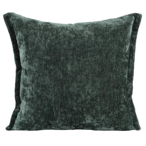 2e Halve Prijs Leen Bakker - Sierkussen Amber - 45x45 Cm - Polyester - Groen - 10x45x45 Cm