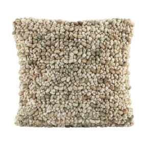 2e Halve Prijs Leen Bakker - Sierkussen Espen - 45x45 Cm - Katoen/Polyester - Groen - 10x45x45 Cm