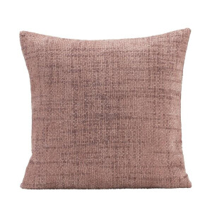 2e Halve Prijs Leen Bakker - Sierkussen Marlijn - 44x44 Cm - Polyester - Roze