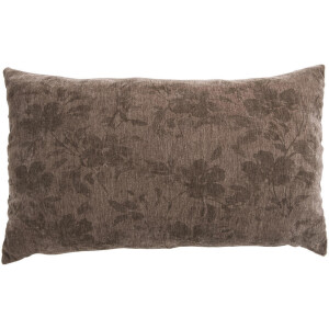 2e Halve Prijs Sierkussen Amina - Taupe - 30x50 Cm