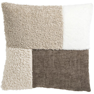 1+1 Gratis Sierkussen Twan - Zand/écru - 45x45 Cm