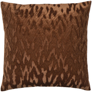 2e Halve Prijs Leen Bakker - Sierkussen Marten - Licht - 45x45 Cm - Polyester - Bruin