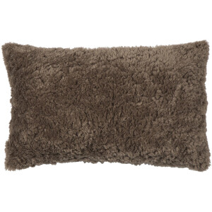 1+1 Gratis Leen Bakker - Sierkussen Brett - 30x50 Cm - Polyester - Taupe