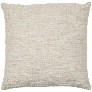 2e Halve Prijs Leen Bakker - Sierkussen Debbie - 45x45 Cm - Polyester - Crème